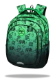 COOLPACK - FAST - PLECAK SZKOLNY- GAME OVER GRADIENT GREEN