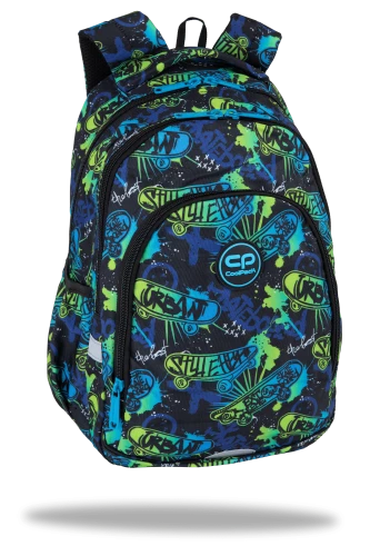 COOLPACK - PRIME PRO - PLECAK SZKOLNY- SKATE NIGHT
