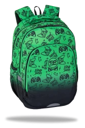 COOLPACK - PRIME PRO - PLECAK SZKOLNY- GAME OVER GRADIENT GREEN