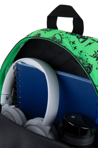 COOLPACK - TOBY - PLECAK DZIECIĘCY - GAME OVER GRADIENT GREEN