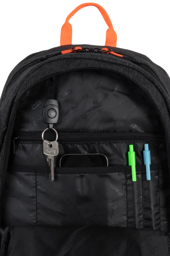 COOLPACK - IMPACT PRO - PLECAK MŁODZIEŻOWY - SNOW DARK