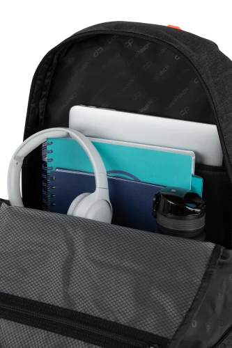 COOLPACK - IMPACT PRO - PLECAK MŁODZIEŻOWY - SNOW DARK