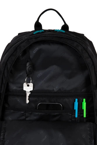 COOLPACK - IMPACT PRO - PLECAK MŁODZIEŻOWY - BLACK