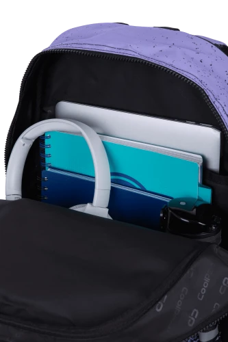 COOLPACK - ALFA - PLECAK MŁODZIEŻOWY - PURPLE DOT