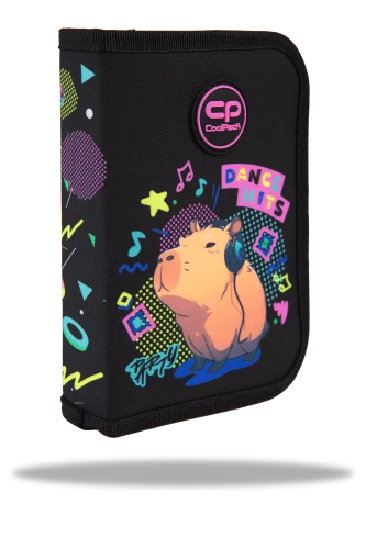 COOLPACK - CLIPPER - PIÓRNIK JEDNOKLAPKOWY BEZ WYPOSAŻENIA - CAPYBARA MUSIC