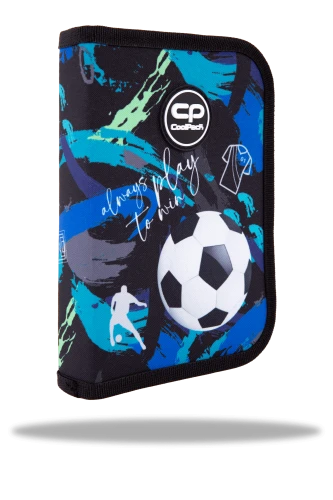 COOLPACK - CLIPPER - PIÓRNIK JEDNOKLAPKOWY BEZ WYPOSAŻENIA - FOOTBALL NAVY