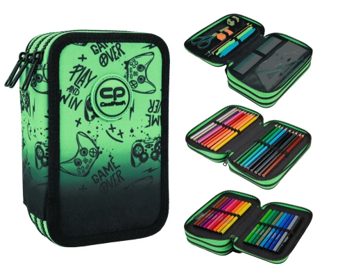 COOLPACK - JUMPER 3 - PIÓRNIK POTRÓJNY Z WYPOSAŻENIEM - GAME OVER GRADIENT GREEN