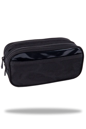 COOLPACK - DUKE - SASZETKA PODWÓJNA - BLACK