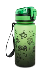 COOLPACK - BRISK MINI - BIDON - 400 ml - GAME OVER GRADIENT GREEN