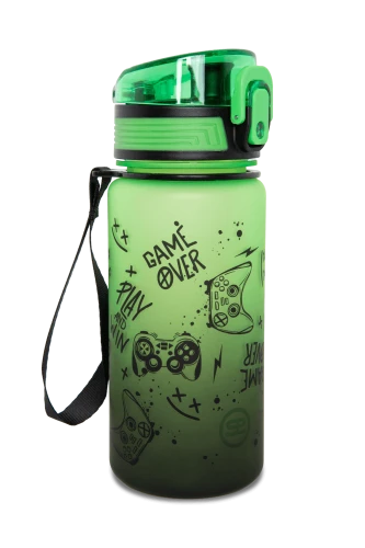 COOLPACK - BRISK MINI - BIDON - 400 ml - GAME OVER GRADIENT GREEN