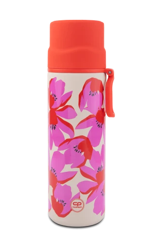 COOLPACK - VECTIS - BIDON METALOWY Z KUBECZKIEM - FLORES ROSA