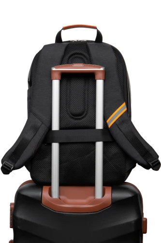 PLECAK ANTYWŁAMANIOWY - R-BAG - BUNKER BLACK #