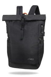 PLECAK ANTYWŁAMANIOWY - R-BAG - ROLL BLACK #