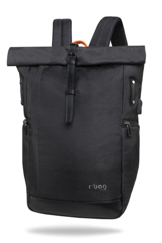 PLECAK ANTYWŁAMANIOWY - R-BAG - ROLL BLACK #