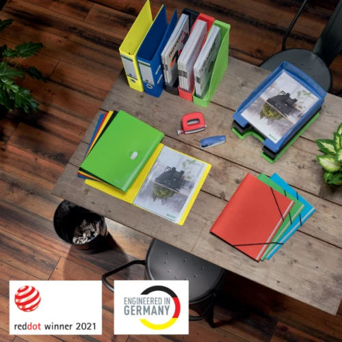 Mini zszywacz NeXXt Recycle, 10 kartek, 3 lata gwarancji, zielony