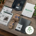 Mini zszywacz NeXXt Recycle, 10 kartek, 3 lata gwarancji, zielony