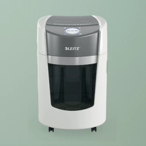 Niszczarka Leitz IQ Optimax Small Office 350, P5, 8 kartek, 22 l kosz