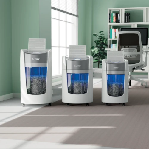 Niszczarka Leitz IQ Optimax Home Office 225, P5, 6 kartek, 15 l kosz