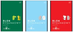 Interdruk Blok rysunkowy A4 20 100g BEBE Kids Mix