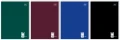 Interdruk Brulion A4 96kartek linia  One Color