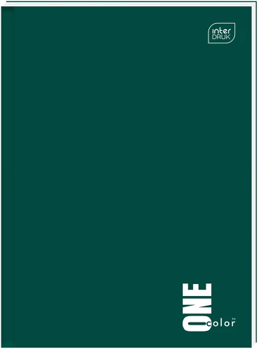 Interdruk Brulion A4 96kartek linia  One Color