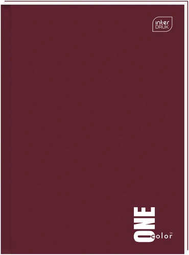 Interdruk Brulion A4 96kartek linia  One Color