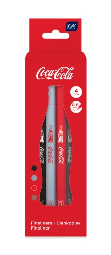 Interdruk Cienkopisy 4 kol. Coca-Cola