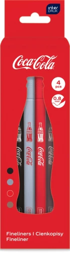 Interdruk Cienkopisy 4 kol. Coca-Cola