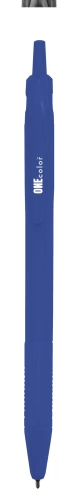 Interdruk Długopis automatyczny niebieski z gripem One Color