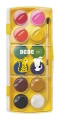 Interdruk Farby akwarelowe 12kol.BEBE Kids