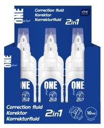 Interdruk Korektor w pędzelku/długopisie 2w1 10 ml One Color