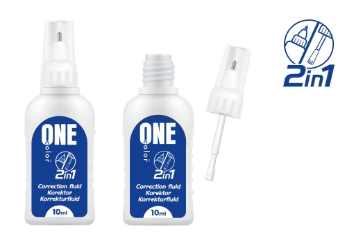 Interdruk Korektor w pędzelku/długopisie 2w1 10 ml One Color