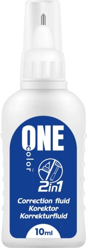 Interdruk Korektor w pędzelku/długopisie 2w1 10 ml One Color