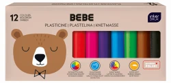 Interdruk Plastelina 12 kol. BEBE Friends