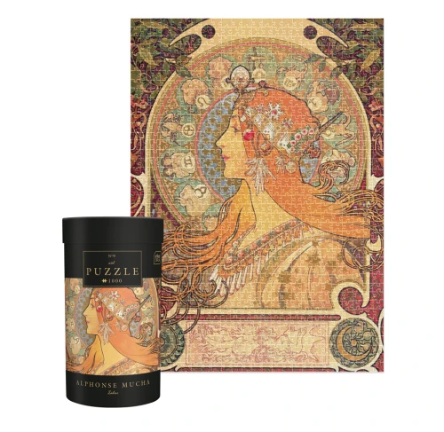 Interdruk Puzzle 1000 Art 9 Mucha