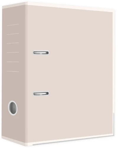 Interdruk Segregator A4 75 2R DŹ kremowy Eco