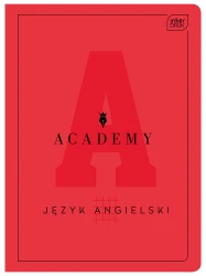 Interdruk Zeszyt A4 60 kartek w kratkę  M 90g Angielski Academy Hybrid