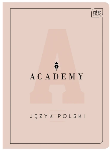 Interdruk Zeszyt A4 60kartek w linie M 90g Polski Academy Hybrid