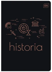 Interdruk Zeszyt A5 60 kartek w kratkę  M 70g UV Historia