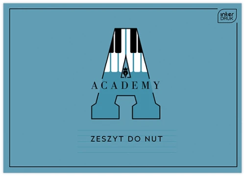 Interdruk Zeszyt do nut A5 16 Academy Hybrid