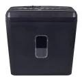 Niszczarka OFFICE PRODUCTS, ścinki, do 5 kartek A4, kosz 8l, czarna