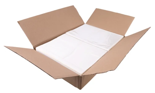 PRZYLGA KOPERTA KURIERSKA OFFICE PRODUCTS C5, 500 sztuk, TRANSPARENTNA