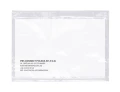 PRZYLGA KOPERTA KURIERSKA OFFICE PRODUCTS C6, 500 sztuk, TRANSPARENTNA