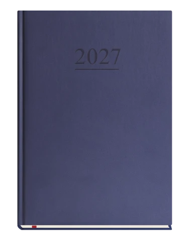 T-218V-G.png kalendarz A4 granatowy 2027, kalendarz książkowy granatowy 2027, granatowy kalendarz 2027, terminarz A4 granatowy 2027, elegancki kalendarz granatowy 2027, kalendarz tygodniowy granatowy 2027