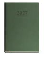 T-221V-Z2.png kalendarz B5 ciemnozielony 2027, kalendarz książkowy ciemnozielony 2027, zielony kalendarz B5 2027, terminarz B5 zielony 2027, elegancki zielony kalendarz 2027