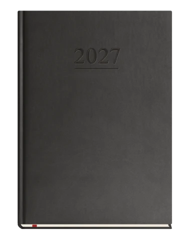 T-221V-V.png kalendarz B5 czarny 2027, kalendarz książkowy czarny 2027, czarny kalendarz B5 2027, terminarz B5 czarny 2027, elegancki czarny kalendarz 2027