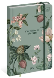 Interdruk Kalendarz książkowy A5 192 Mat+UV Wild Flowers