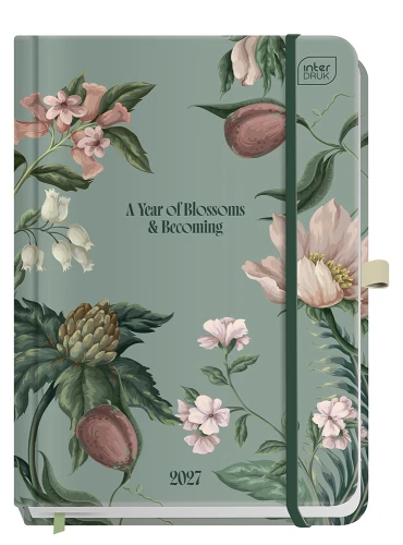 Interdruk Kalendarz książkowy A5 192 Mat+UV Wild Flowers
