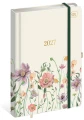 Interdruk Kalendarz książkowy A5 192 Metallic Flowers