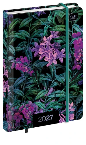 Interdruk Kalendarz książkowy A6 192 Mat+UV Lilac
